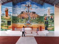 Neue Militrkirche Christ Roi in Bujumbura
