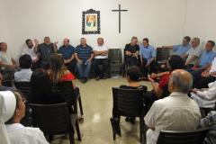 Abendliche Zusammenkunft mit Schönstättern am Heiligtum in Guyaquil