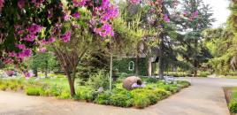 Garten um das Heiligtum von Bellavista