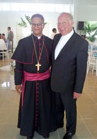 Der neue Bischof mit unserem Generalrektor