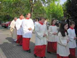 Ministranten Erstkommunion 2007