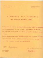 Einladung zum 1. �kumenischen Seniorennachmittag in Theisenort 1987