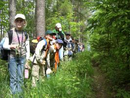 W�lflinge entdecken die Natur