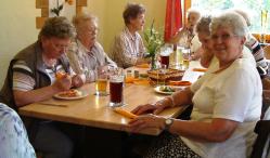 Brotzeit in Marienweiher